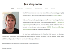 Tablet Screenshot of janverpooten.com